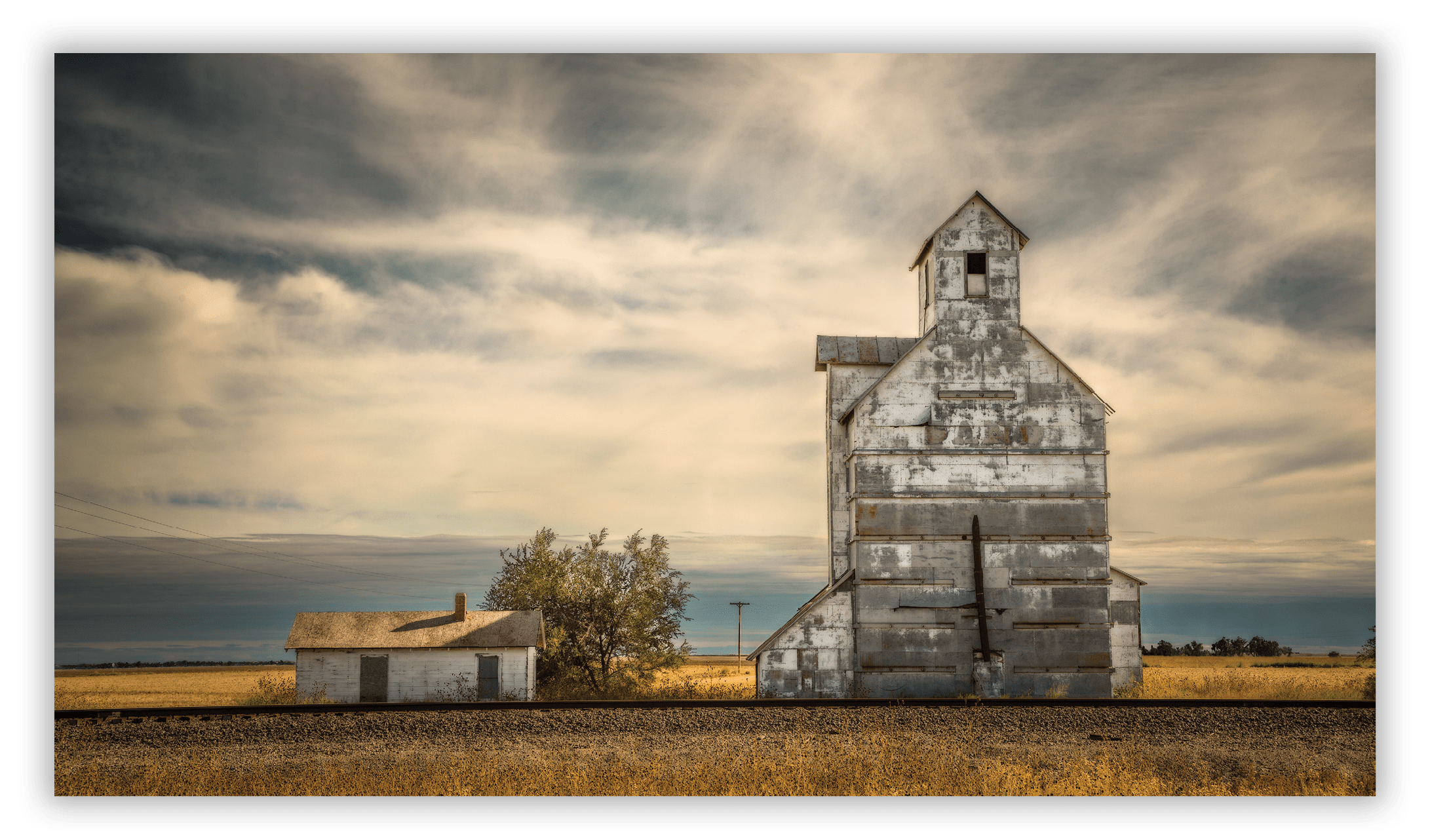 Gano Grain Elevator and Scale House, Ardell, Kansas