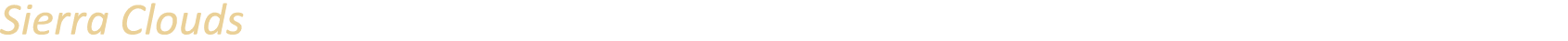 Sierra Clouds
