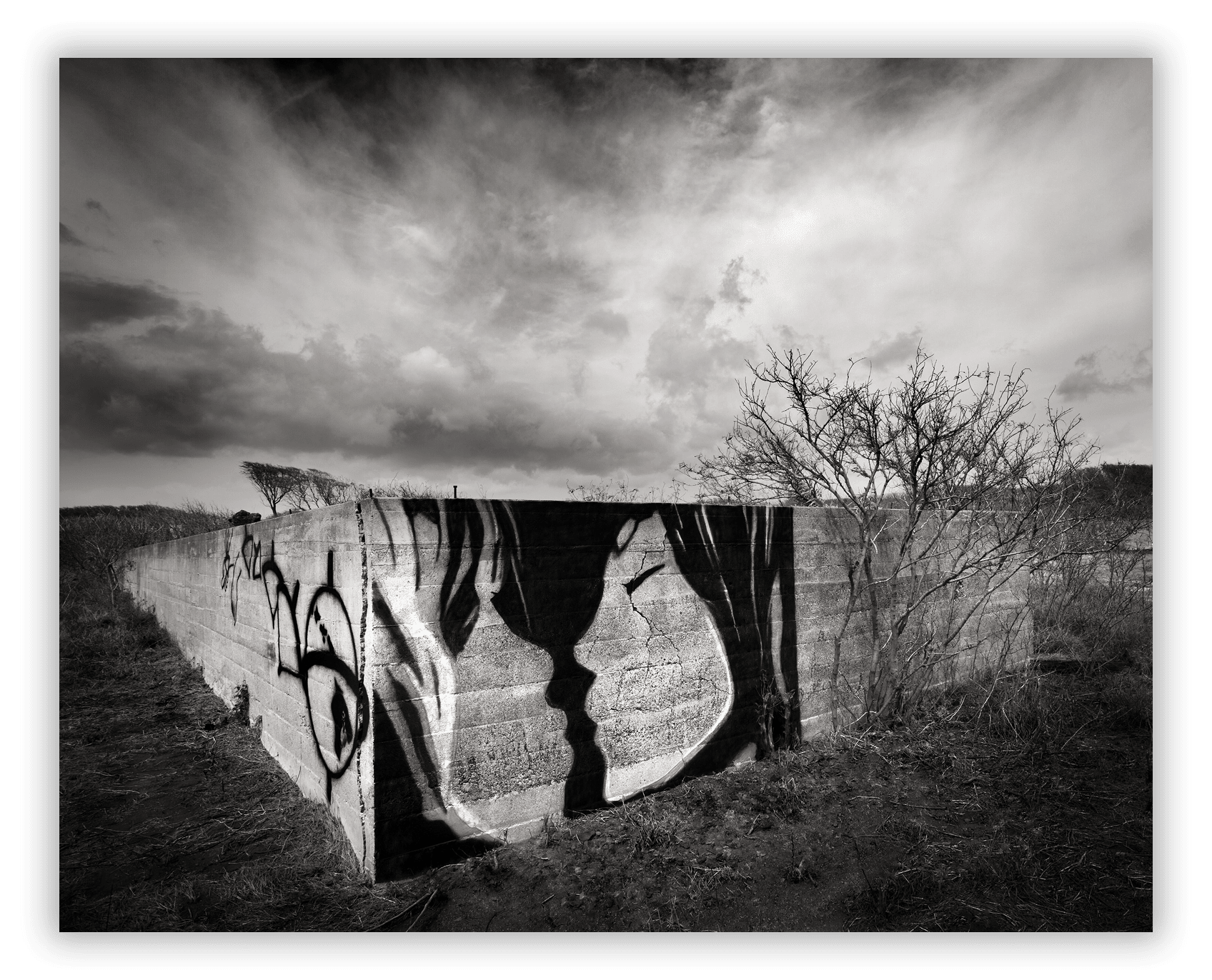 Old military base in South Point