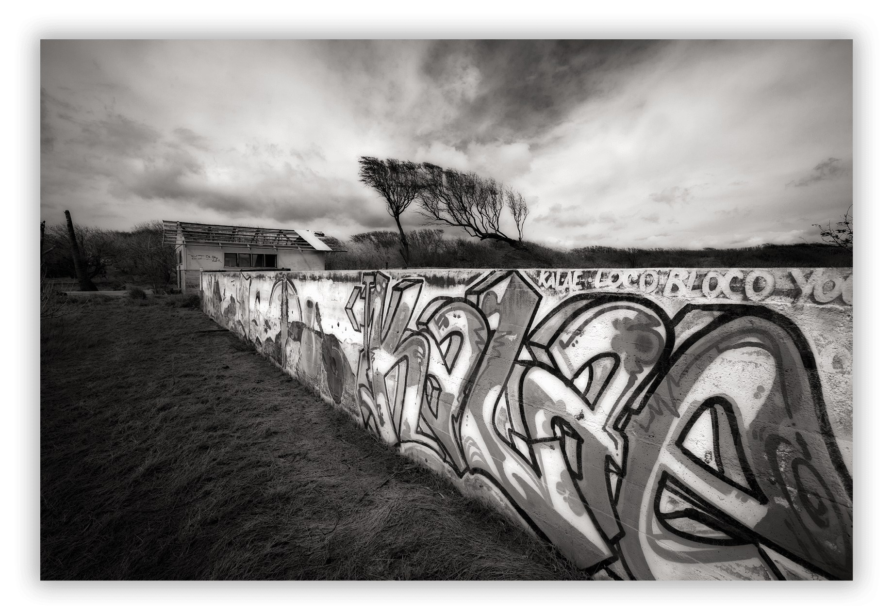 Old military base in South Point