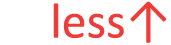 less↑