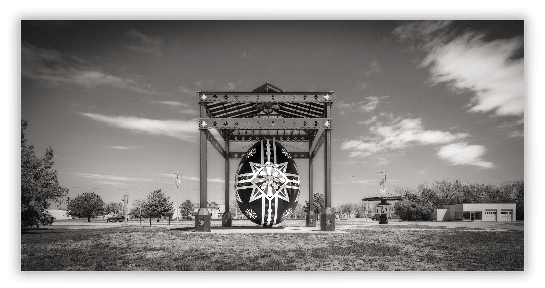 World's Largest Czech Egg, Wilson, KS