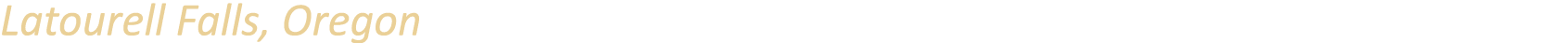 Latourell Falls, Oregon